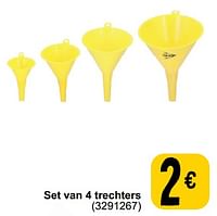 Set van 4 trechters-Dunlop