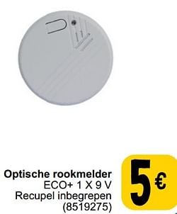 Optische rookmelder eco+