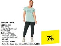 Bedrukt t-shirt voor dames-Huismerk - Carrefour 