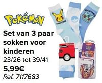 Set van 3 paar sokken voor kinderen-Huismerk - Carrefour 