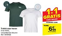 T-shirt voor heren-Huismerk - Carrefour 