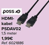 Hdmi kabel psdav02-Poss