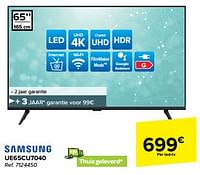 Samsung led-tv ue65cu7040-Samsung