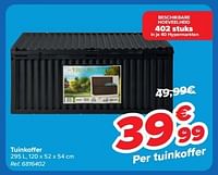 Tuinkoffer-Huismerk - Carrefour 