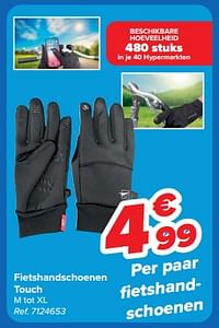 Fietshandschoenen touch-Huismerk - Carrefour 