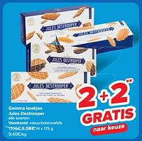 Promoties Natuurboterwafels - Jules Destrooper - Geldig van 11/09/2024 tot 23/09/2024 bij Carrefour