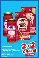 Promoties Saus tomato frito heinz creations caramelised onions + shallots - Heinz - Geldig van 11/09/2024 tot 23/09/2024 bij Carrefour