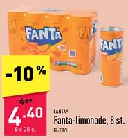 Promoties Fanta-limonade - Fanta - Geldig van 16/09/2024 tot 22/09/2024 bij Aldi