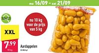 Promoties Aardappelen - Huismerk - Aldi - Geldig van 16/09/2024 tot 22/09/2024 bij Aldi