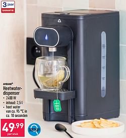 Ambiano heetwaterdispenser