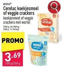 Cerelac koekjesmeel of veggie crackers-Nestlé