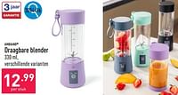 Promoties Draagbare blender - Ambiano - Geldig van 16/09/2024 tot 22/09/2024 bij Aldi