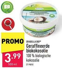 Geraffineerde biokokosolie-ORABELLA