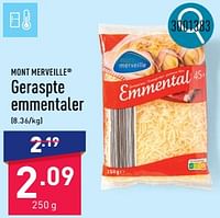 Geraspte emmentaler-MONT MERVEILLE