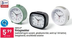 Krontaler vintagewekker