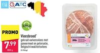 Promoties Vleesbrood - Huismerk - Aldi - Geldig van 16/09/2024 tot 22/09/2024 bij Aldi