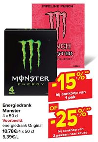 Energiedrank original-Monster