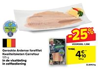 Gerookte ardense forelfilet kwaliteitsketen carrefour-Huismerk - Carrefour 