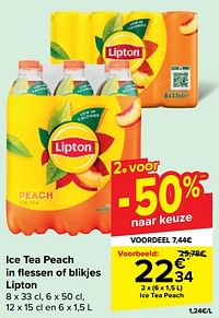 Ice tea peach-Lipton