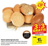 Kleine bakkerijproducten-Huismerk - Carrefour 