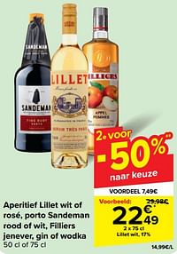 Lillet wit-Lillet