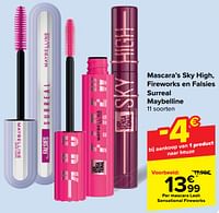 Mascara lash sensational fireworks-Maybelline