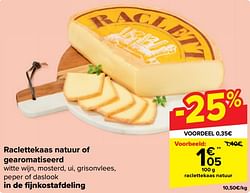 Raclettekaas natuur