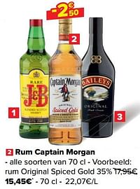 Rum captain morgan-Captain Morgan