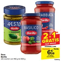 Saus basilico-Barilla