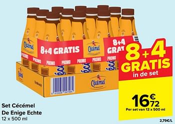 Promoties Set cécémel de enige echte - Cecemel - Geldig van 11/09/2024 tot 23/09/2024 bij Carrefour