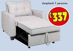 Slaapbank 1 persoons