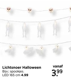 Lichtsnoer halloween spookjes