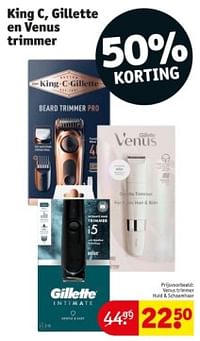 Venus trimmer huid + schaamhaar-Gillette