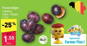 Promotions Prunes belges - Produit maison - Aldi - Valide de 16/09/2024 à 22/09/2024 chez Aldi