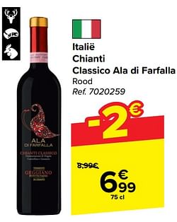 Italië chianti classico ala di farfalla rood