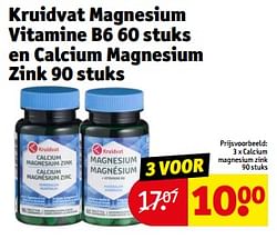 Calcium magnesium zink