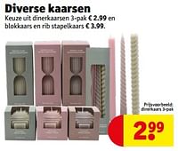 Dinerkaars-Huismerk - Kruidvat