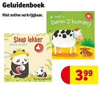 Geluidenboek-Huismerk - Kruidvat