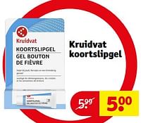 Kruidvat koortslipgel-Huismerk - Kruidvat