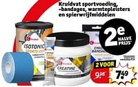 Kruidvat sport enkelbandage m wit-Huismerk - Kruidvat