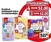 Luiers jumbopack 4-Huismerk - Kruidvat