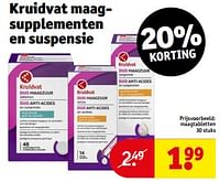 Maagtabletten-Huismerk - Kruidvat