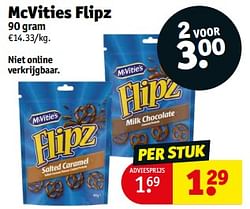 Mcvities flipz