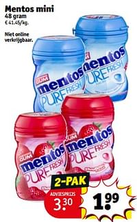 Mentos mini-Mentos