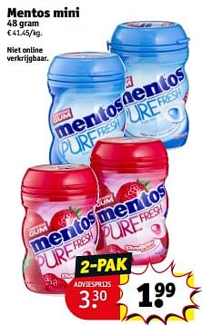 Mentos mini