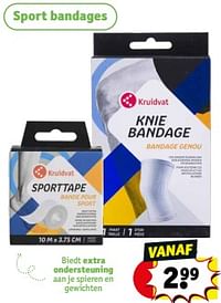 Sport bandages-Huismerk - Kruidvat