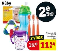 Promoties Thermolepels - Nuby - Geldig van 10/09/2024 tot 22/09/2024 bij Kruidvat