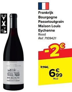 Frankrijk bourgogne passetoutgrain maison louis eychenne rood