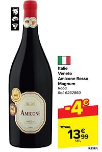 Italië veneto amicone rosso magnum rood-Rode wijnen