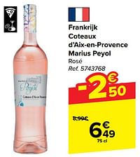 Frankrijk coteaux d’aix-en-provence marius peyol rosé-Rosé wijnen